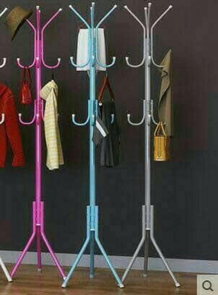 Standing Hanger Multifungsi /gantungan tas baju portable |