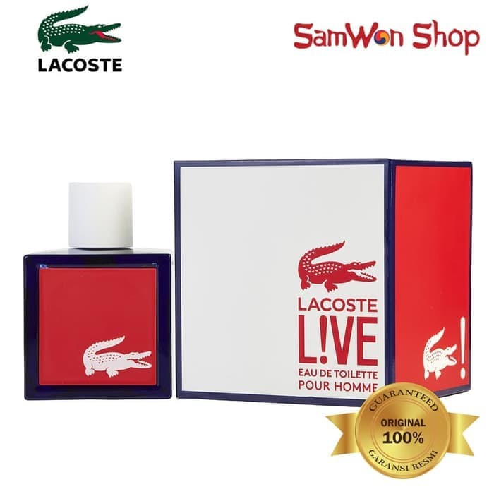 ShopTokopedia Live Samwon Lacoste Homme 100Original Jakarta Pour 90ml Dki Pria Jual Parfum ulJ53T1cFK