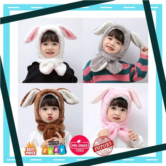 Lembut Bayi Lucu Topi Musim Dingin Hangat Bulu Anak Perempuan Topi