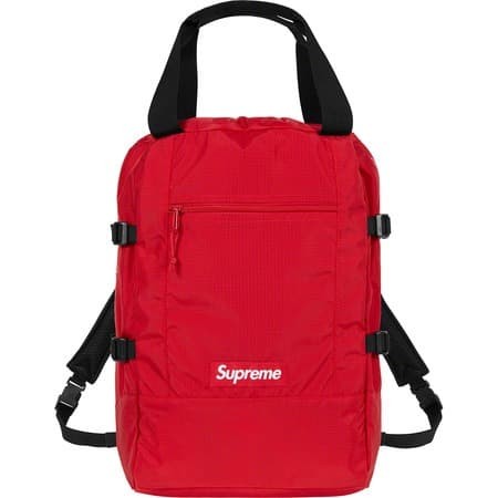 supreme 19ss tote backpack