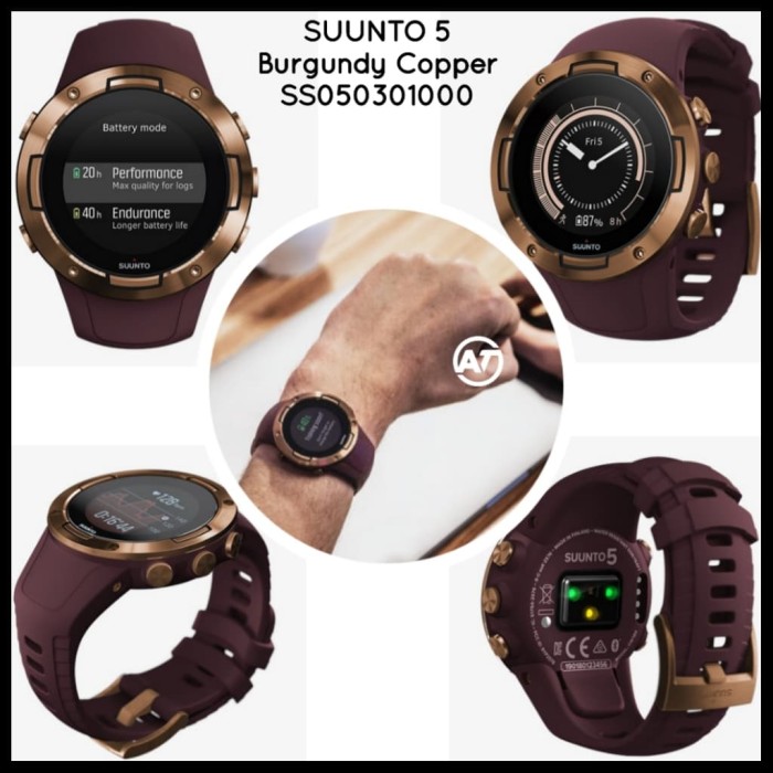 suunto 5 burgundy