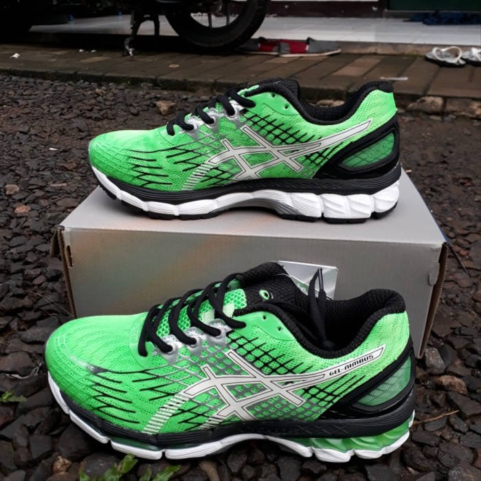 asics gel nimbus 17 green