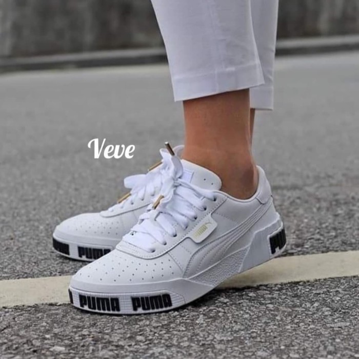 Jual Puma Cali Bold White Premium Original Jakarta Barat Veve Shoes Tokopedia