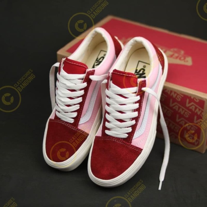vans authentic bordeaux 37