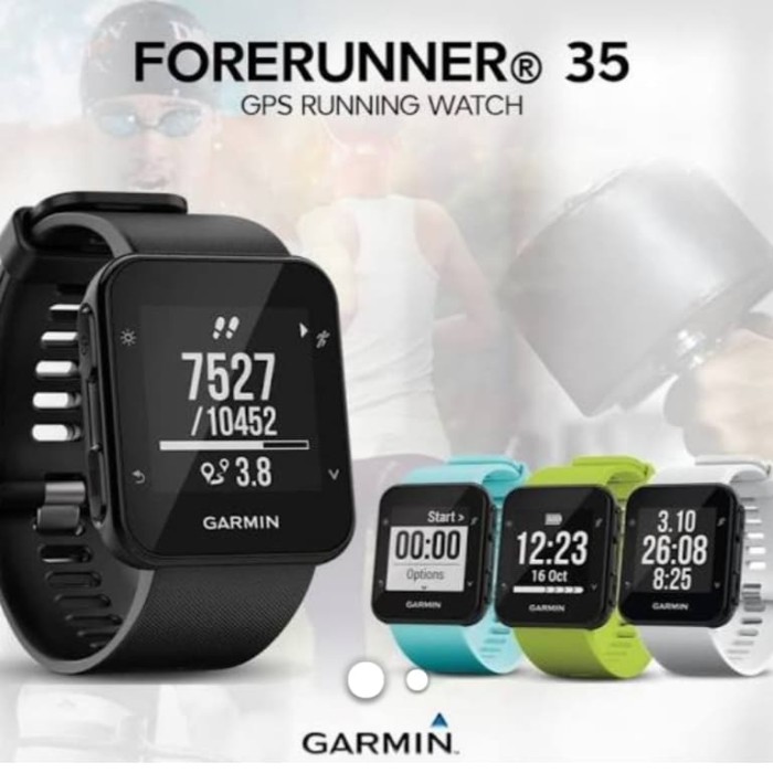 jam garmin forerunner 35