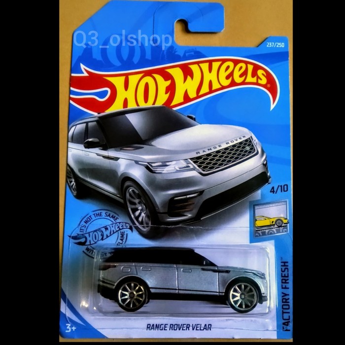 hot wheels range rover velar