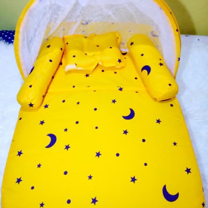 Jual Kasur Bayi / Kasur Lipat Kelambu / Tempat Tidur Bayi ...