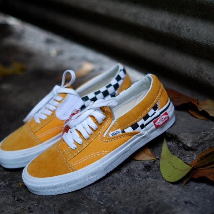 vans cut and paste yellow