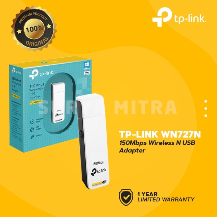 Jual USB Wifi TP-Link Wireless N USB Adapter TL-WN727N ...