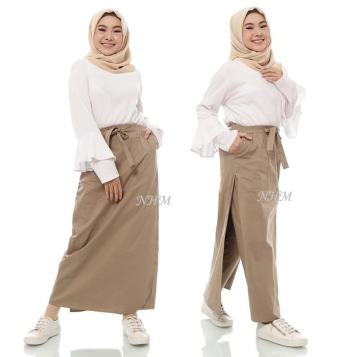 Jual NHM Rok  Celana  Muslimah  Milo Celana  Kulot  Panjang 