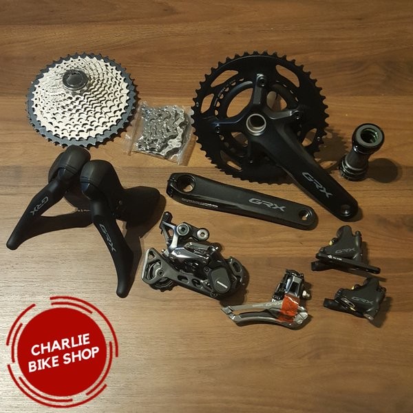 SHIMANO GRX FC-RX600-11 Gravel Crankset 2x11-speed 46-30T NEW
