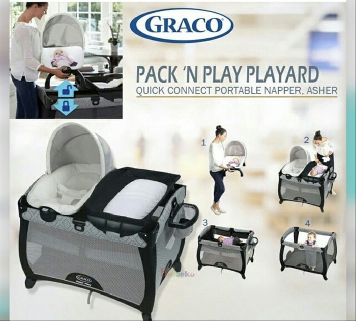 graco pack n play playard quick connect