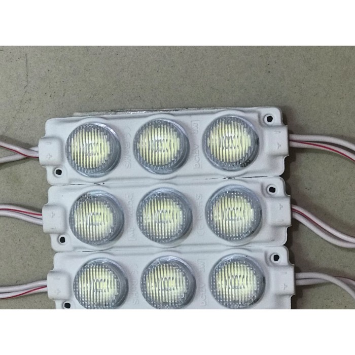  Jual  Lampu  LED  Module 3 Watt 12V LED  Modul 3 Mata Besar 