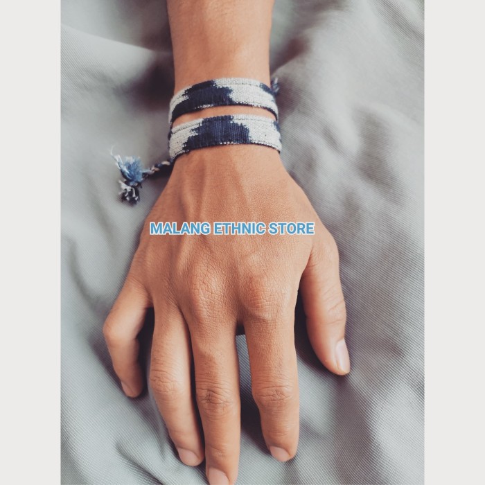 Foto Produk GELANG LILIT TENUN DOUBLE dari MALANG ETHNIC STORE