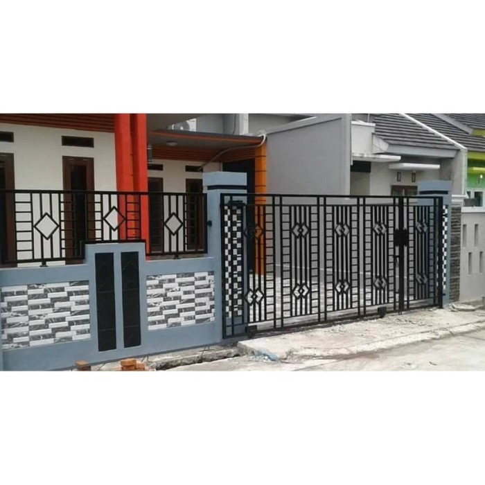  Jual  Pintu  Pagar  Besi  rumah minimalis  Jakarta Selatan 