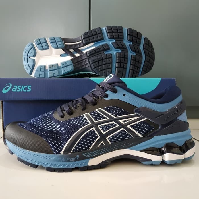 asics gel navy blue