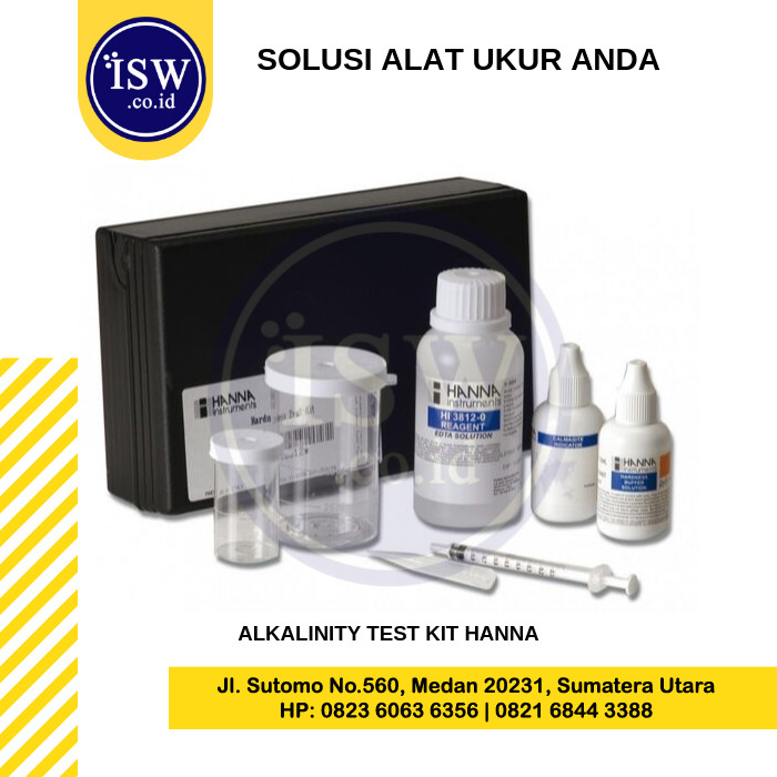 Jual Alkalinity Test Kit Hanna Instrument Test Alkalinitas Kota