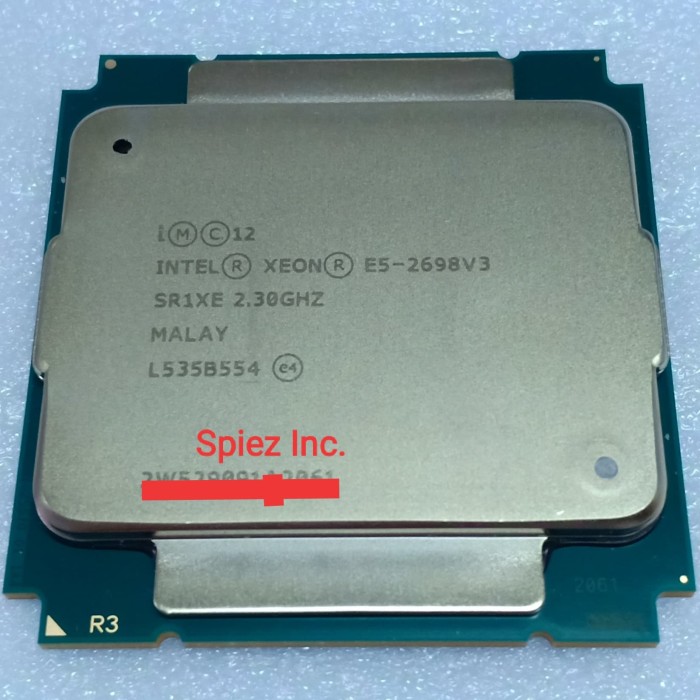 Jual Intel Xeon E5-2698v3 2.3Ghz 16 Cores 40Mb E5-2698 v3 Ready ...