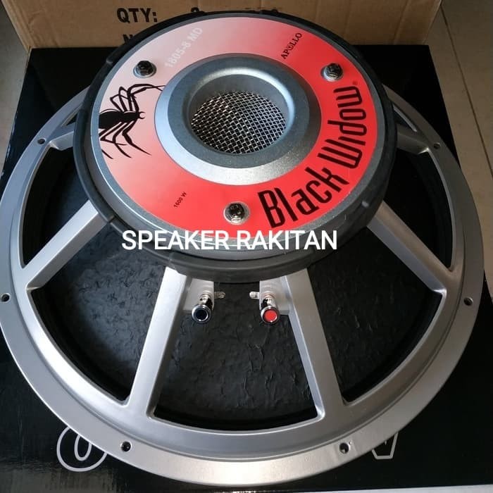 18 inch black widow speaker