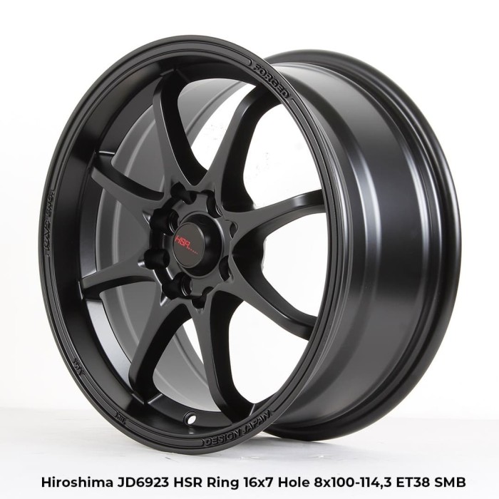 Jual Velg Mobil Mazda Ring 16 HSR HIROSHIMA R16x7 Et38 SMB ...