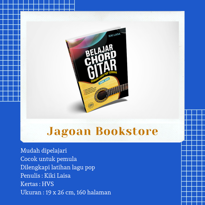 Jual Buku Belajar Chord Gitar Dengan Lagu Pop Terbaik Tanpa Guru Kota Semarang Jagoan Bookstore Tokopedia