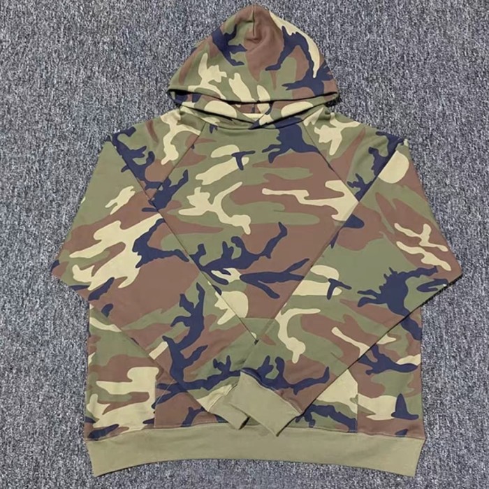 fear of god camo hoodie