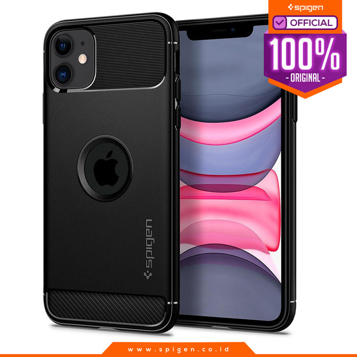 Jual Case iPhone 11 Pro Max / 11 Pro /    11 Spigen Carbon Fiber Rugged