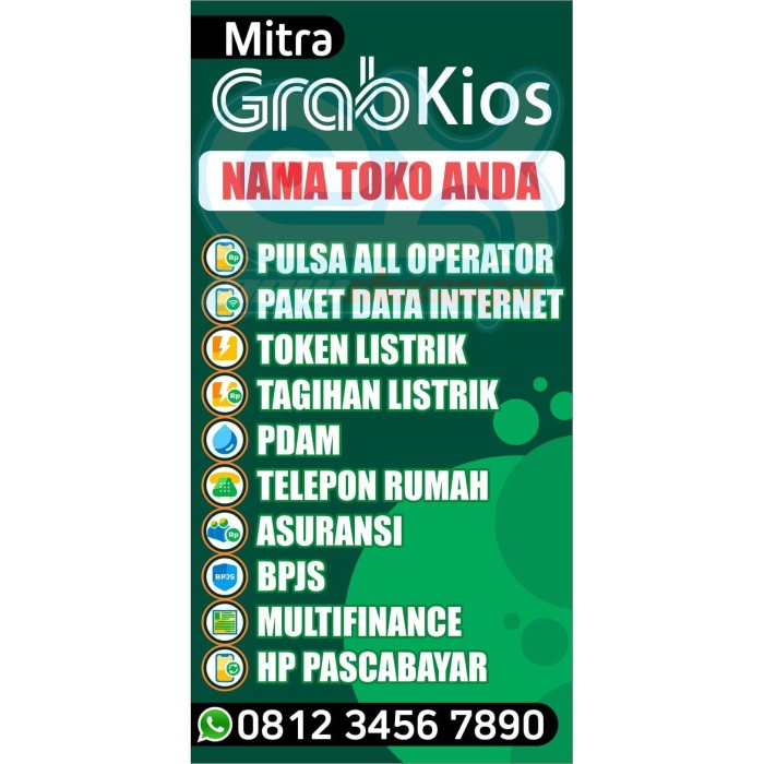  Desain  Spanduk Toko  Hp  desain  spanduk keren