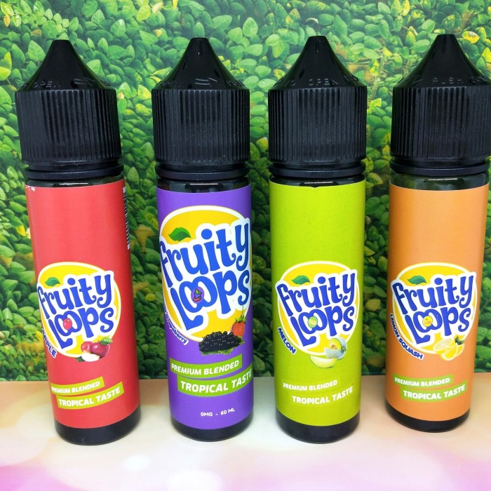 Jual Liquid Premium FRUITY LOOPS 60ML E Liquid Vape Vapor Authentic