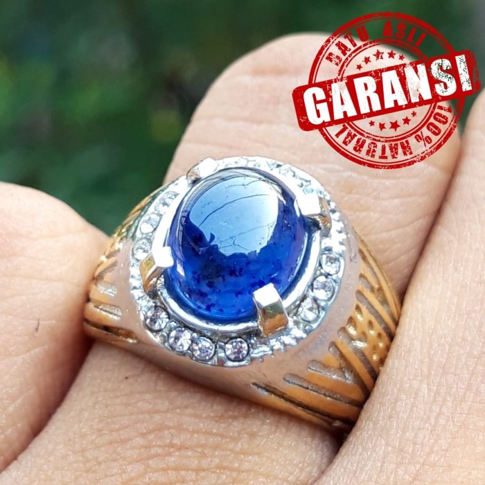 Jual Cincin Batu Natural Blue Sapphire Royal Blue Color 7 Jakarta Timur Central Grosir 3428