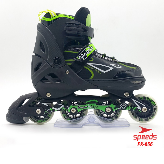 Jual Sepatu  Roda  Anak  Power King Inline Roda  Full Karet 