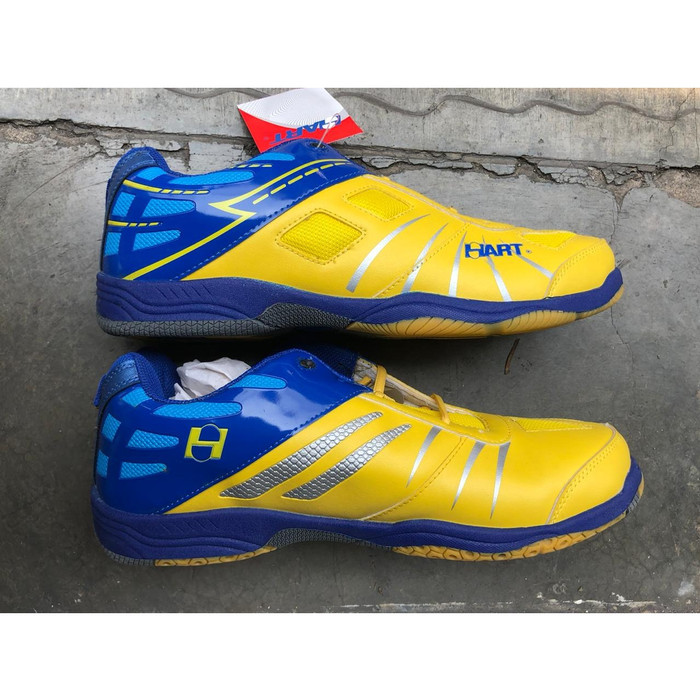 Jual Sepatu Badminton Hart  HS 703 Kuning 36 Jakarta 