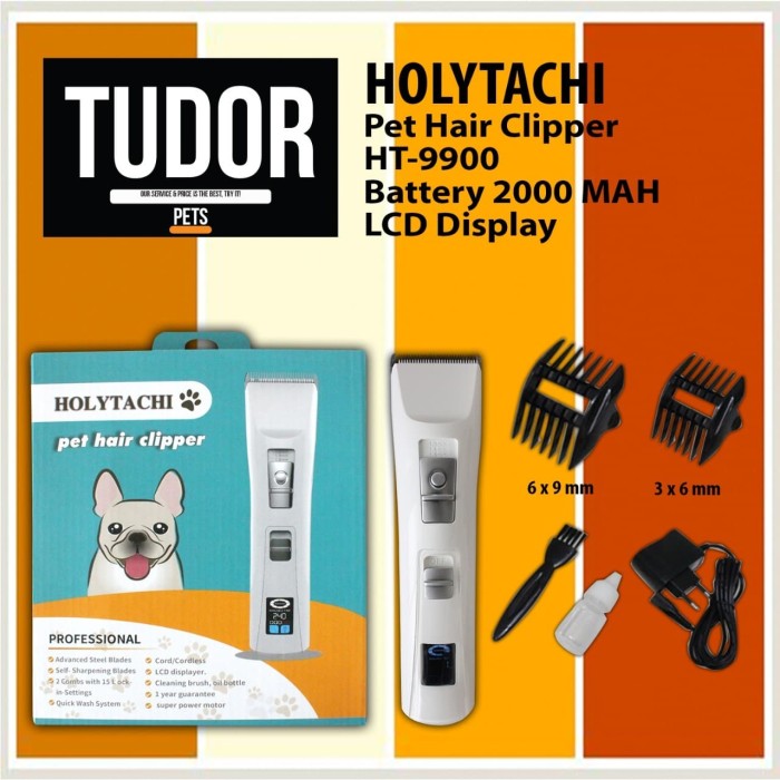 Jual MESIN CUKUR Anjing Kucing HOLYTACHI PET CLIPPER HT