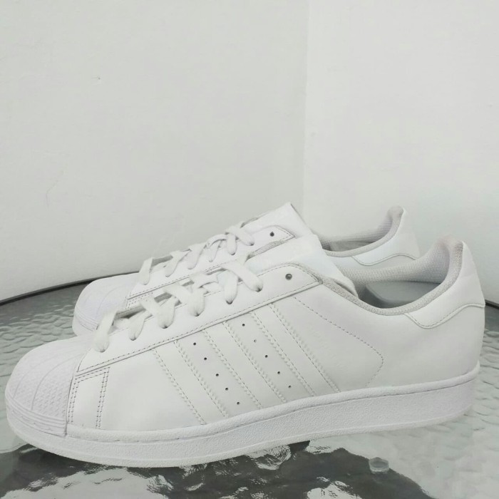 adidas superstar clean white