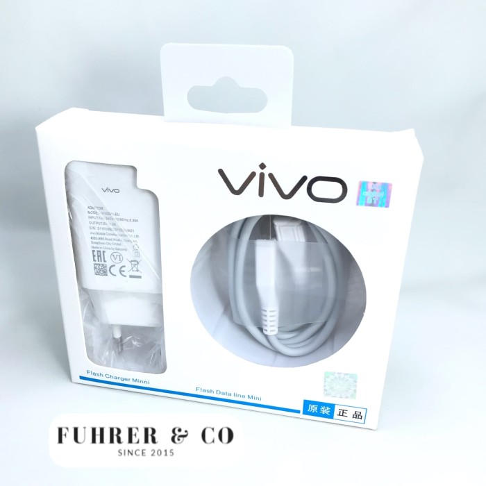 Jual Charger Vivo V5 X7 Y53 Original Quick Charging 2A 9V