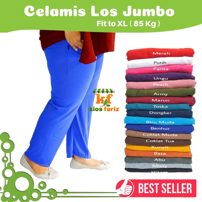 Jual Polos Jumbo / Celamis Polos / Dalaman gamis / Celana