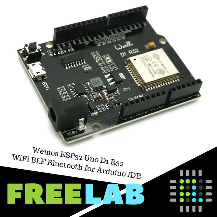 Jual Wemos ESP32 Uno D1 R32 WiFi BLE Bluetooth for Arduino IDE ...