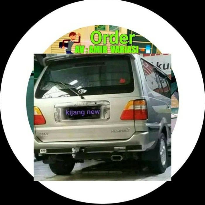 Foto Produk towing bar ARB kijang new / LGX / kapsul pengaman bumper belakang dari amir variasi