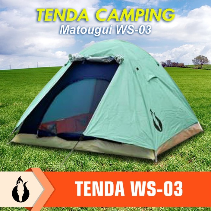 Promo Matougui WS003 Tenda  Camping  Hiking Double Layer 