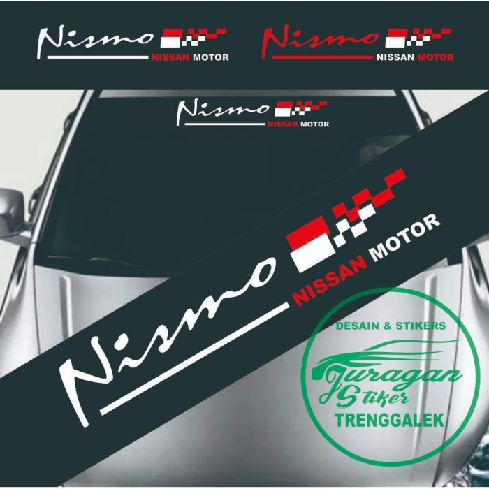 Jual Stiker Kaca Depan Nismo Nissan Motor Terbaru Untuk Mobil