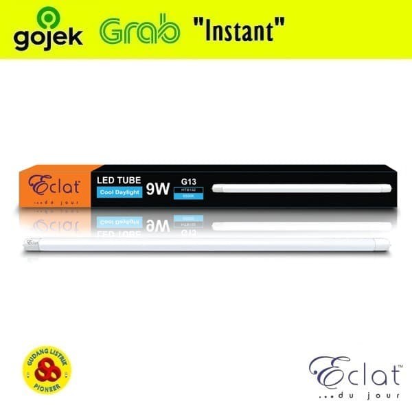 Jual ECLAT LAMPU TL LED TUBE 9W CDL 6500K T8 600mm With