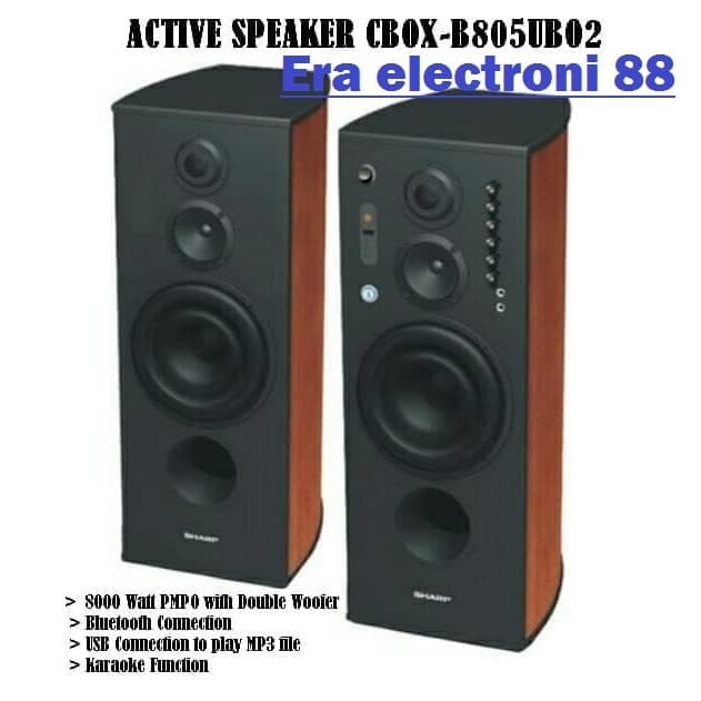 sharp active speaker