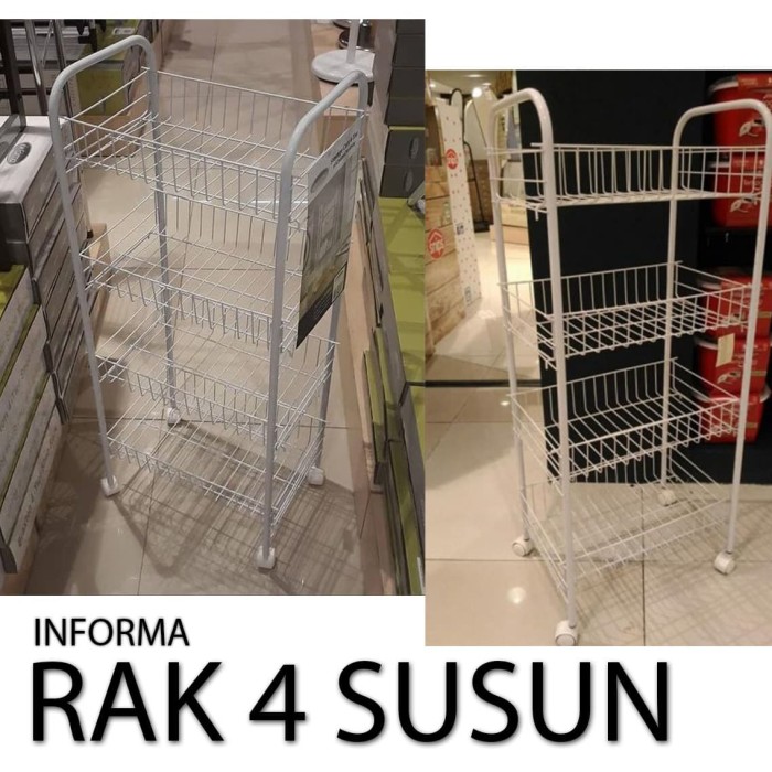 Jual Rak 4 Tingkat RAK SERBAGUNA rak 4 susun INFORMA 