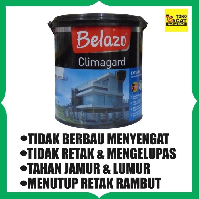 Jual Cat  Tembok Belazo Climagard 2 5 Liter  Khusus Exterior 