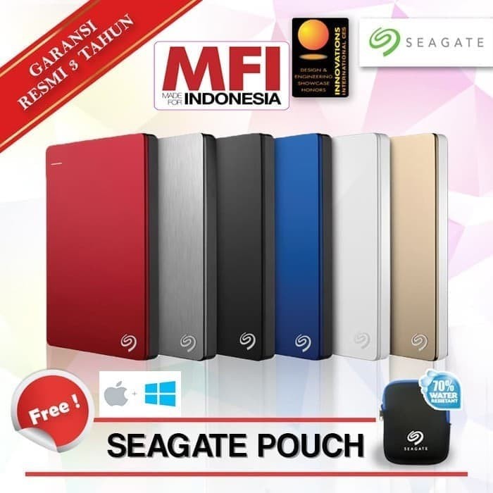 Jual Hardisk Eksternal Seagate Backup Plus Slim 1TB USB 3