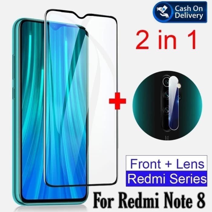 Jual Tempered Glass Redmi Note 8 Anti Gores Layar dan