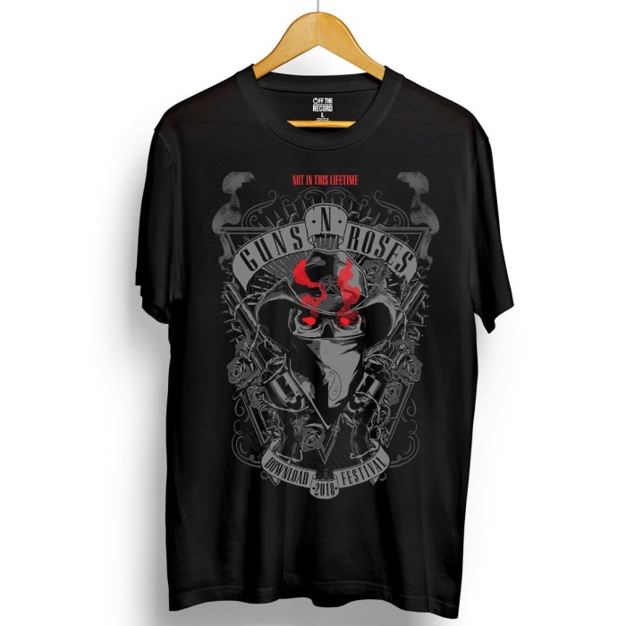 Jual KAOS  GUN N ROSES SKULL Kota Bandung Off The 