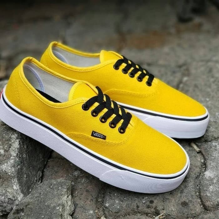 vans authentic kuning