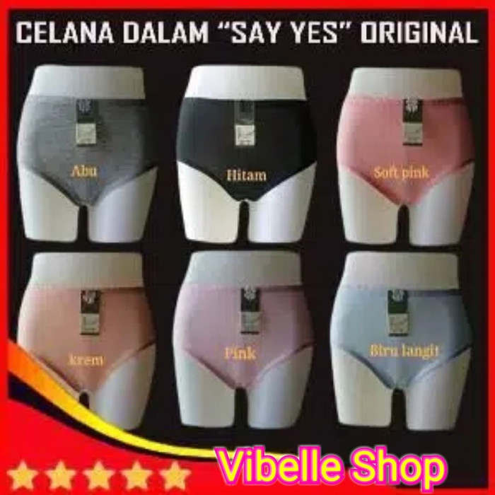 Jual CELANA  DALAM  WANITA SAY YES IMPORT Vibelle Shop 