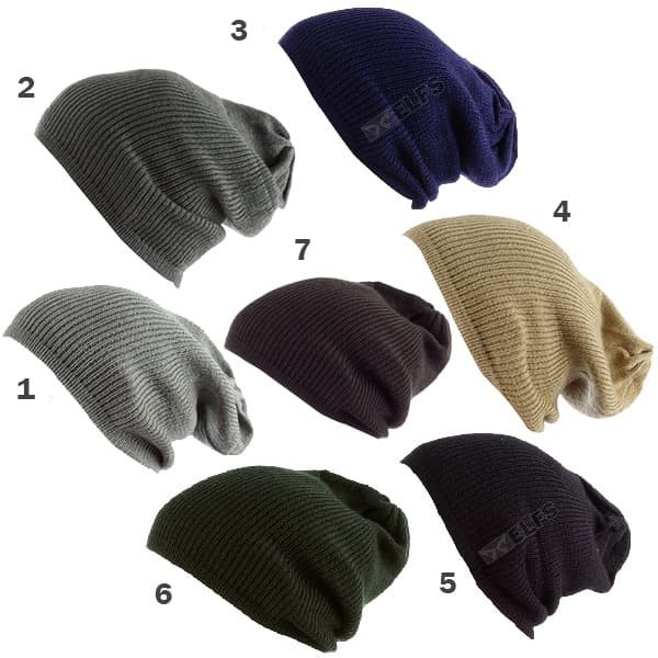 Jual TOPI KUPLUK RAJUT POLOS / BEANIE HAT BANYAK WARNA